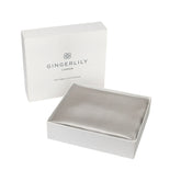 Šilkinis užvalkalas pagalvei BEAUTY BOX SILVER GREY 50x75 cm - SILUETI e-boutique